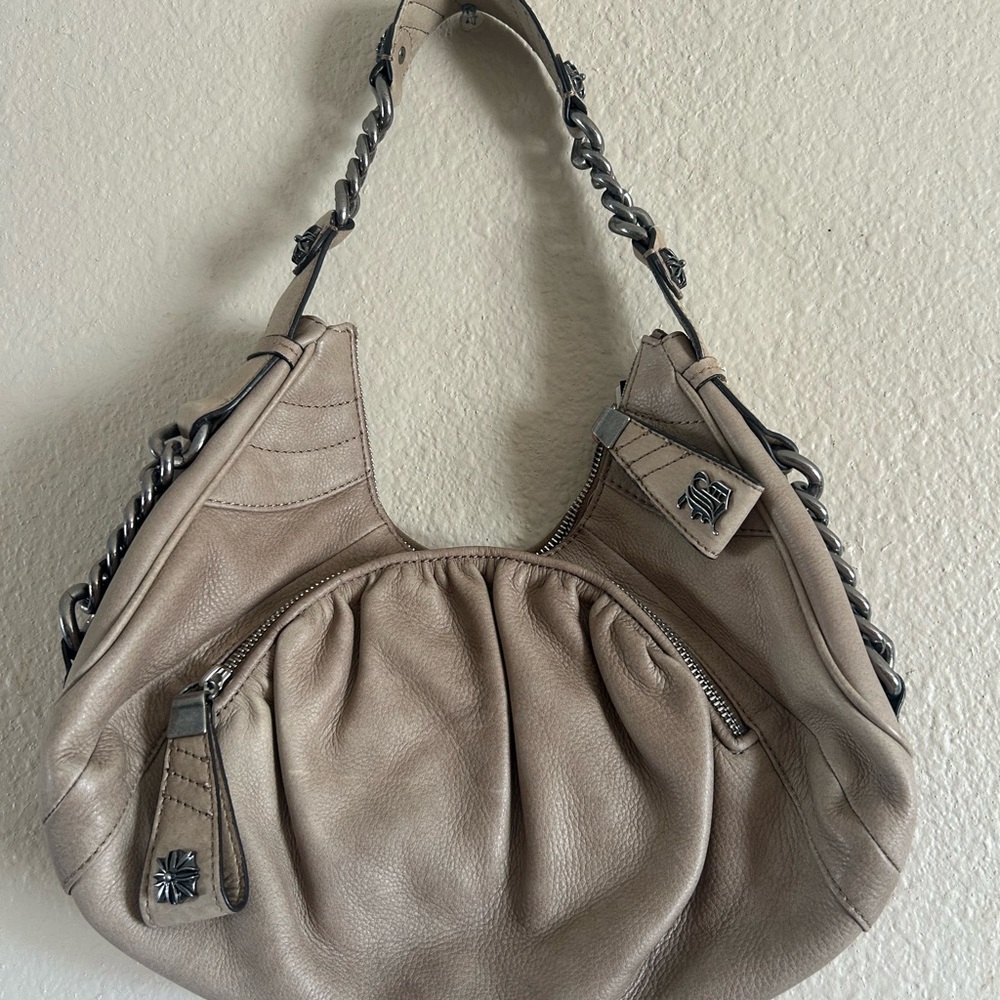 B. Makowsky Vintage Tan Leather Handbag - NWT